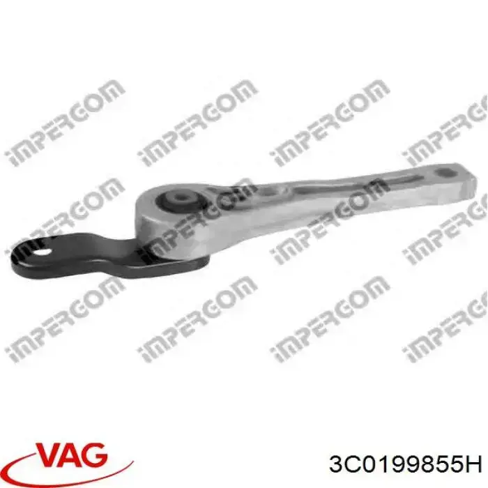 Poduszka (podpora) silnika tylna VAG 3C0199855H cena, od 50,24 USD