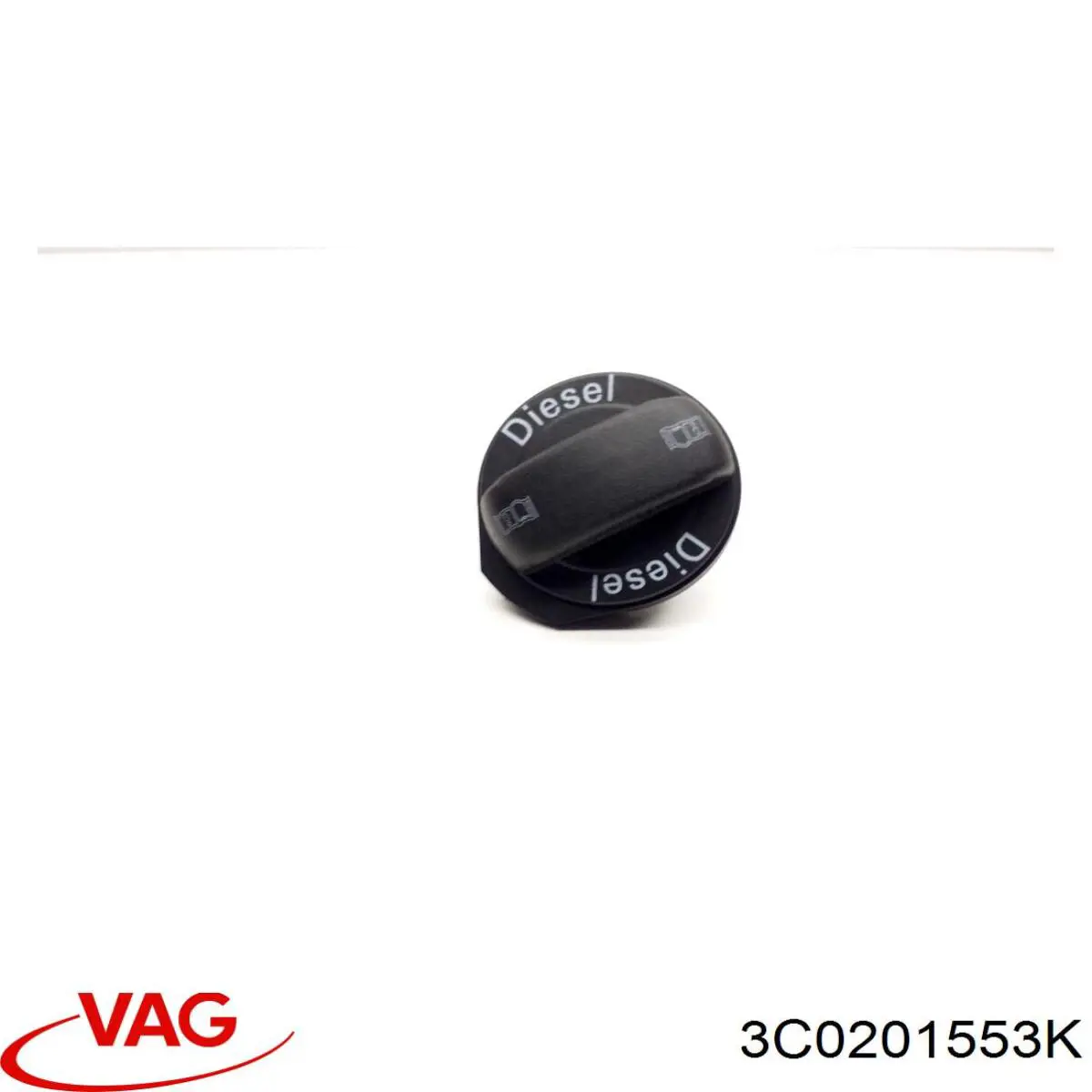 3C0201553K VAG Korek wlewu paliwa