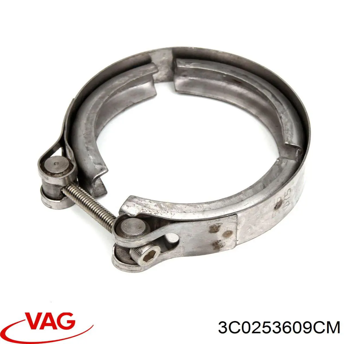 Do koszyka 3C0253609CM VAG Tłumik, tylna część