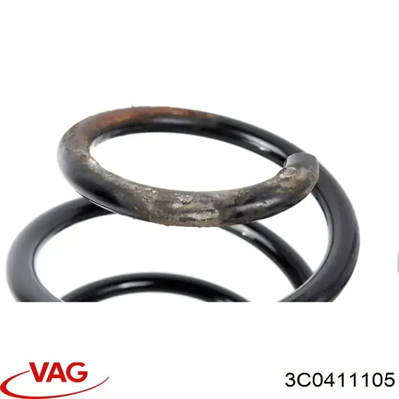3C0411105 VAG Sprężyna przednia