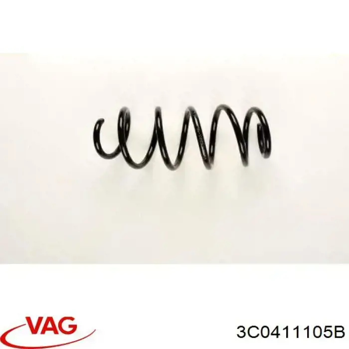 3C0411105B VAG Sprężyna przednia