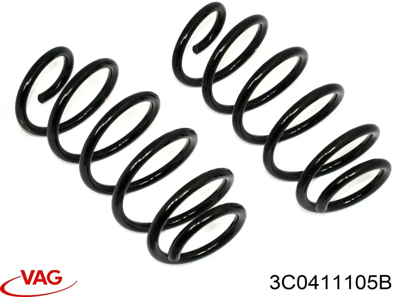 3C0411105B VAG Sprężyna przednia
