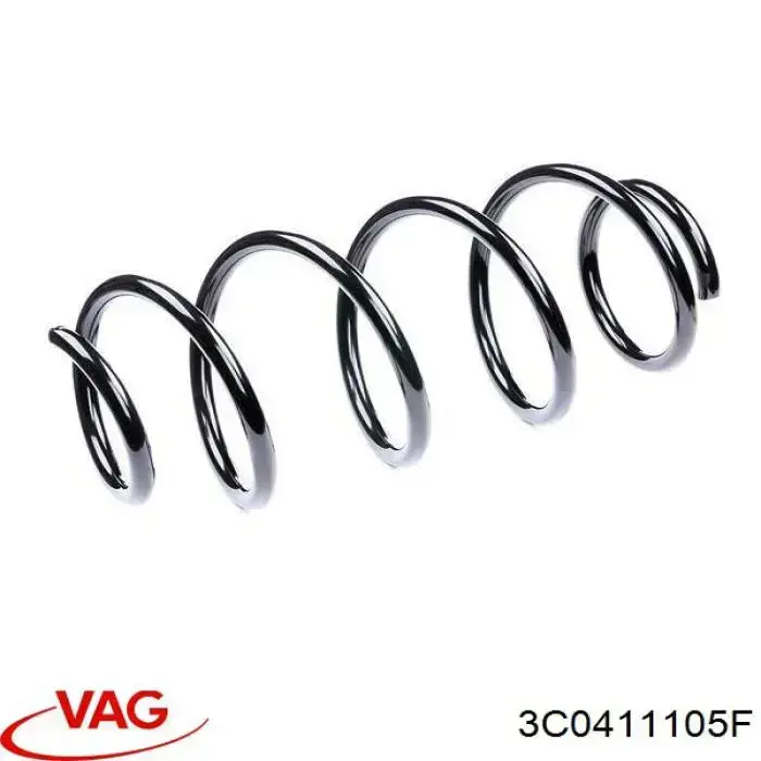 3C0411105F VAG Sprężyna przednia