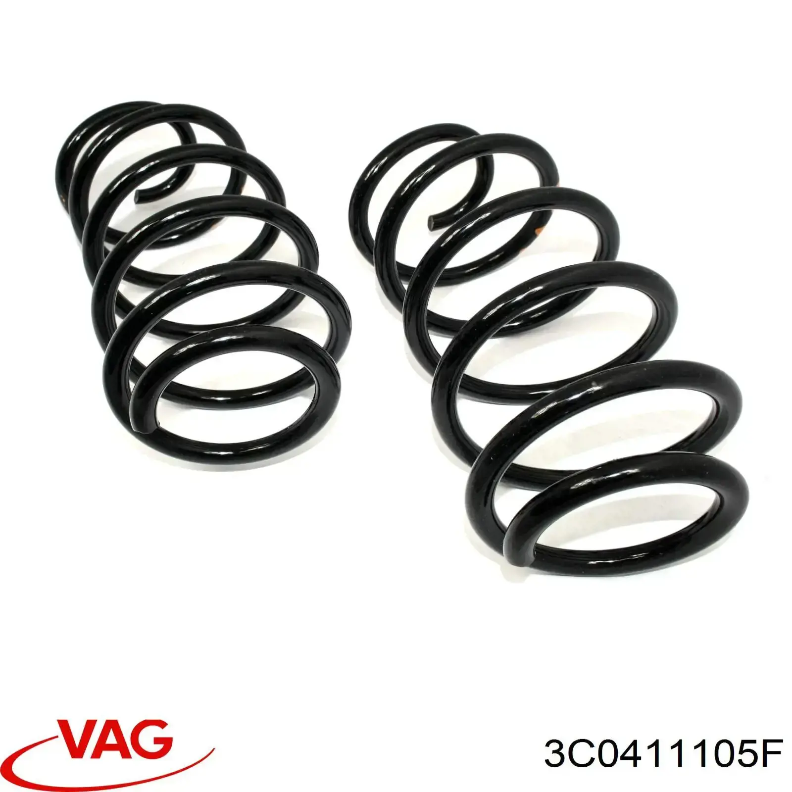 Do koszyka 3C0411105F VAG Sprężyna przednia