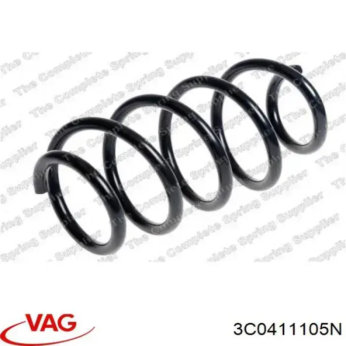 Sprężyna przednia VAG 3C0411105N cena, od 55,61 USD