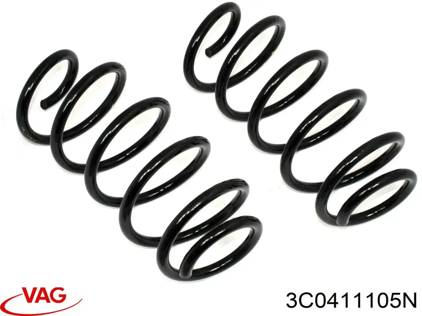 3C0411105N VAG Sprężyna przednia