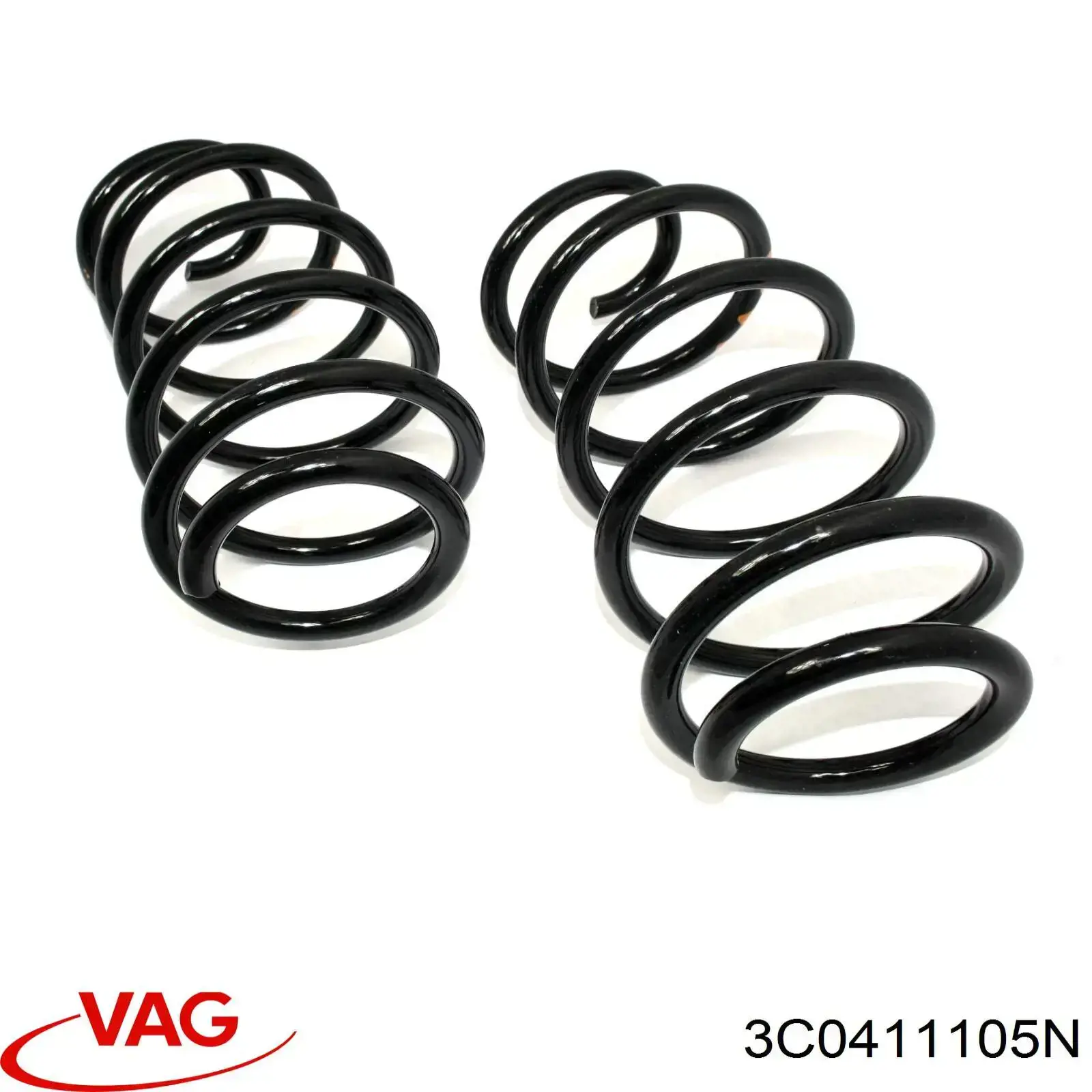3C0411105N VAG Sprężyna przednia