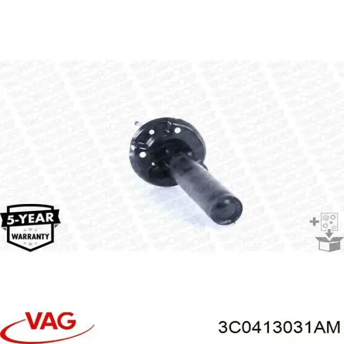 Do koszyka 3C0413031AM VAG Amortyzator przedni