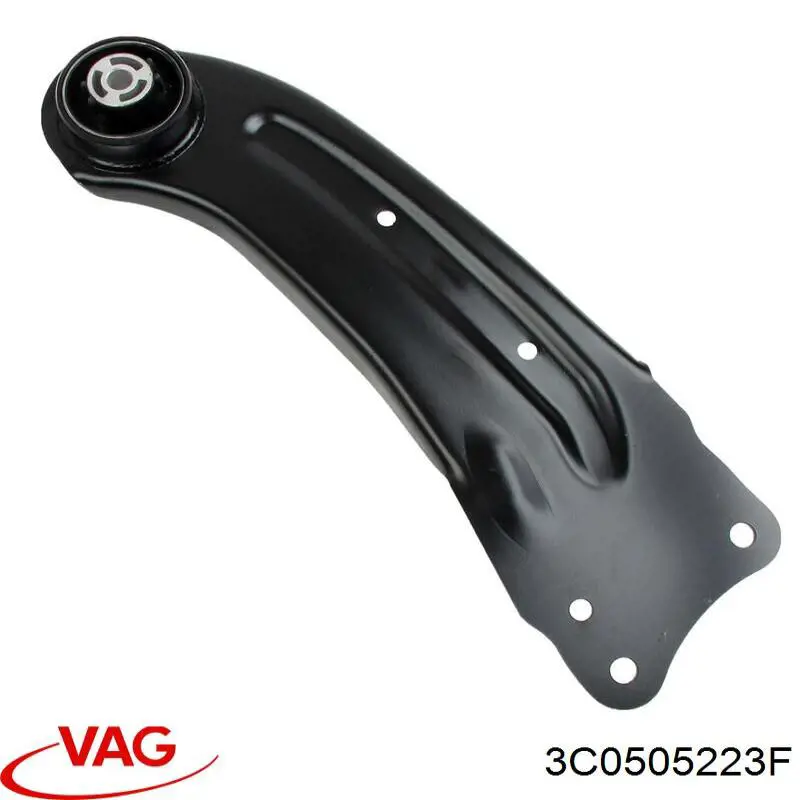 Wahacz (drążek) zawieszenia tylnego podłużny dolny lewy VAG 3C0505223F cena, od 54,48 USD
