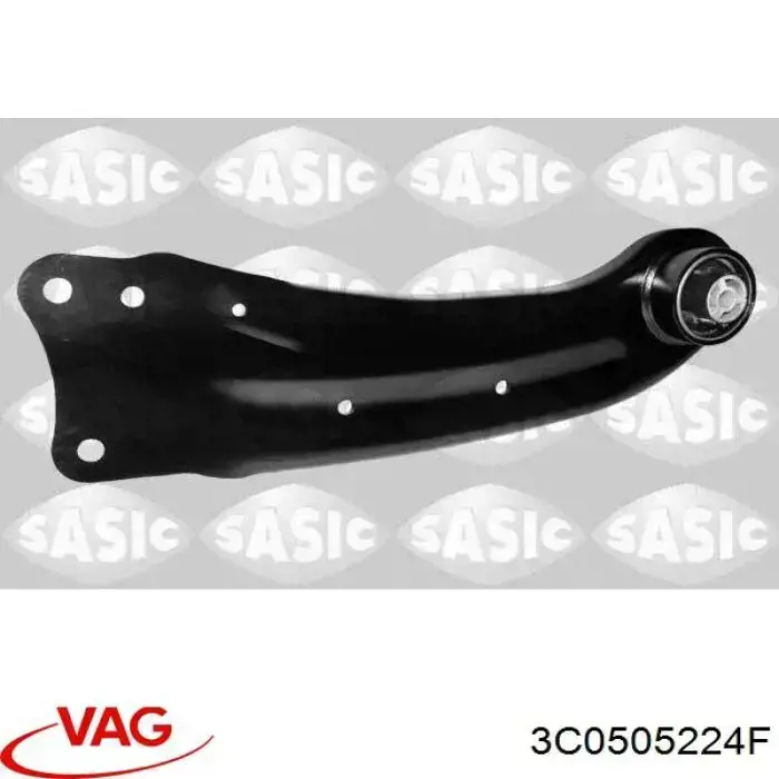 Wahacz (drążek) zawieszenia tylnego podłużny dolny prawy VAG 3C0505224F cena, od 38,73 USD