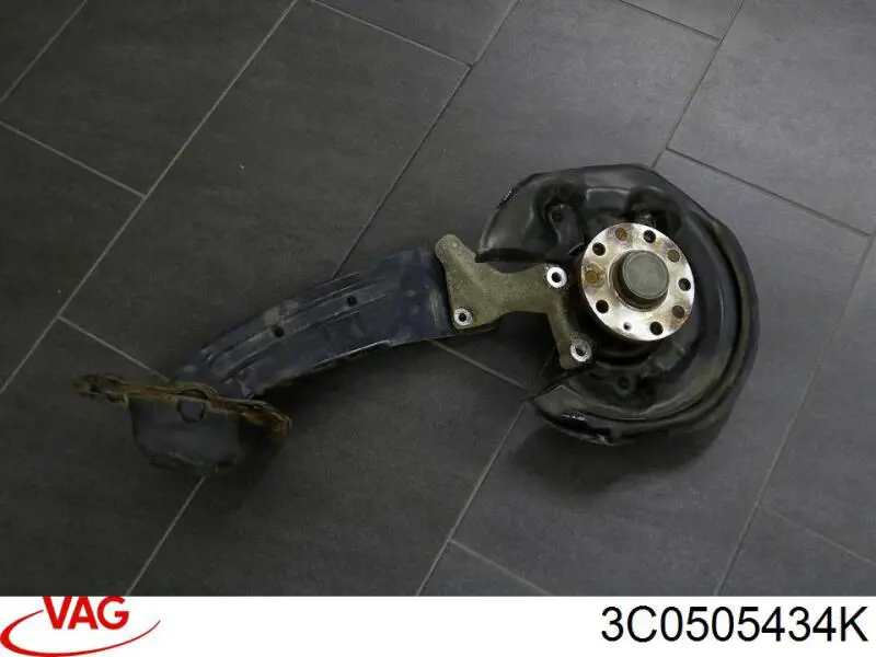 Do koszyka 3C0505434K VAG Czop (zwrotnica) tylny prawy