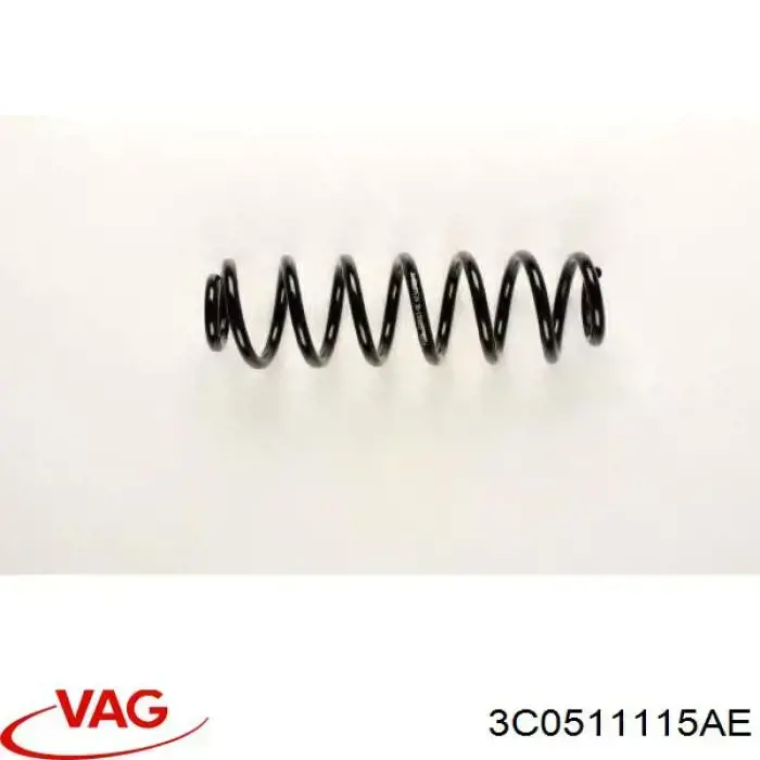 Sprężyna tylna VAG 3C0511115AE cena, od 35,01 USD