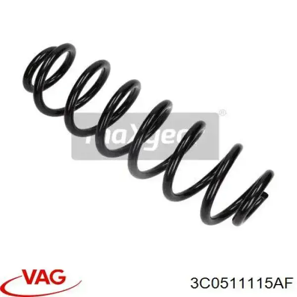 Sprężyna tylna VAG 3C0511115AF cena, od 27,83 USD