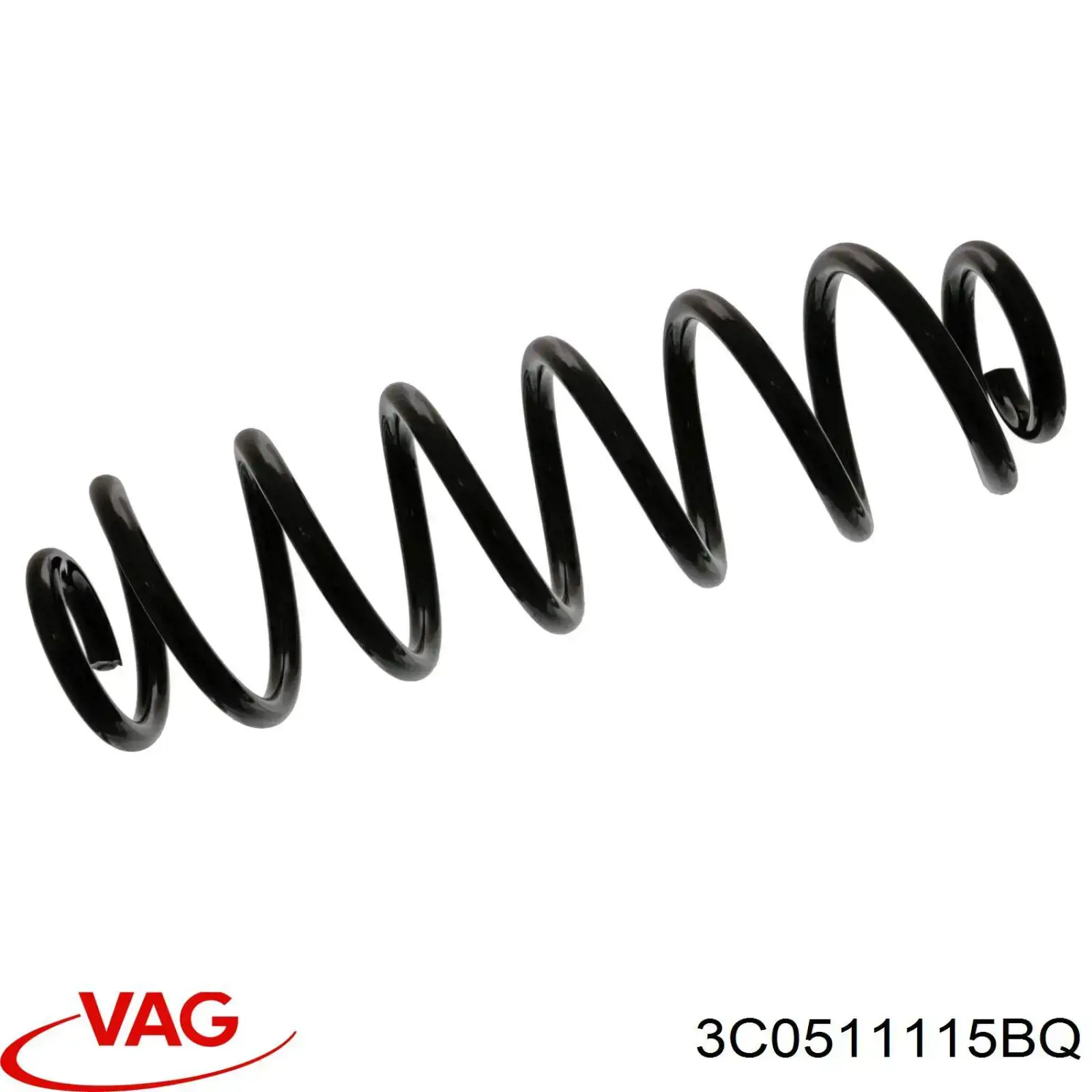 3C0511115BQ VAG Sprężyna tylna