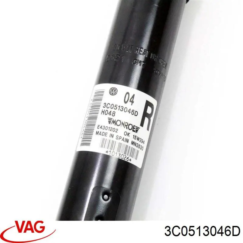 Amortyzator tylny prawy VAG 3C0513046D cena, od 202,61 USD