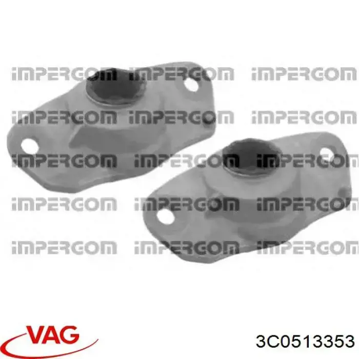 Poduszka amortyzatora tylnego 3C0513353 VAG