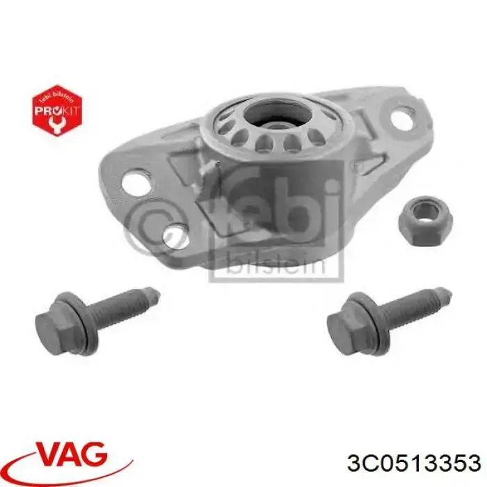 Poduszka amortyzatora tylnego VAG 3C0513353 cena, od 17,47 USD