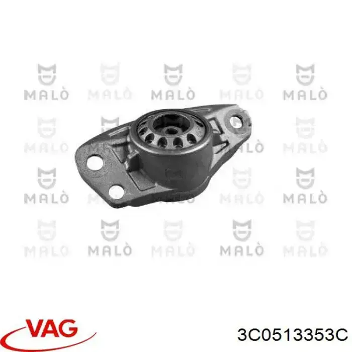 3C0513353C VAG Poduszka amortyzatora tylnego