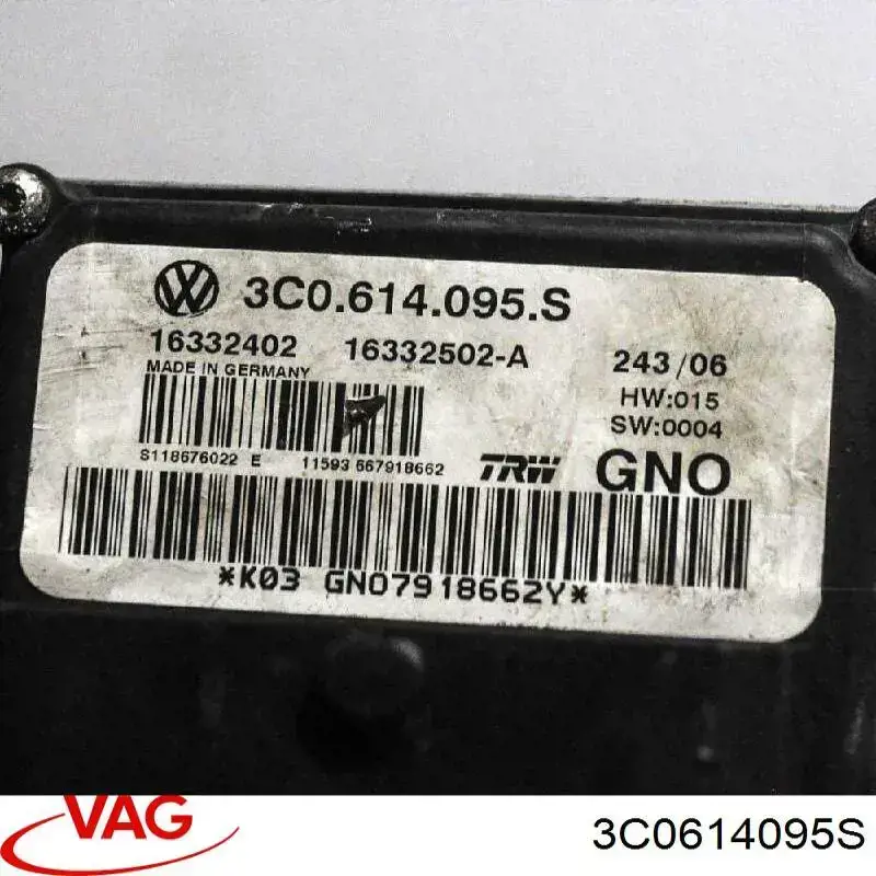 Do koszyka 3C0614095S VAG Sterownik ABS  hydrauliczny
