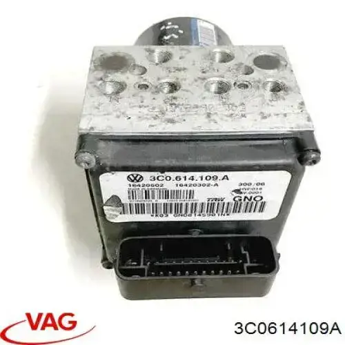 Sterownik ABS  hydrauliczny VAG 3C0614109A cena, od 90,24 USD
