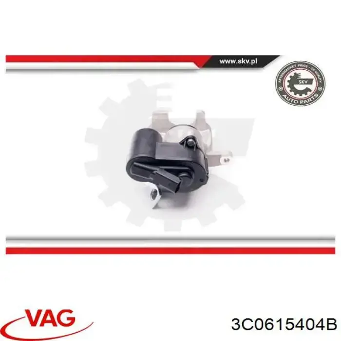 Zacisk hamulcowy tylny prawy VAG 3C0615404B cena, od 85,51 USD