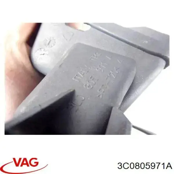 Wlot powietrza do filtra powietrza VAG 3C0805971A cena, od 27,26 USD