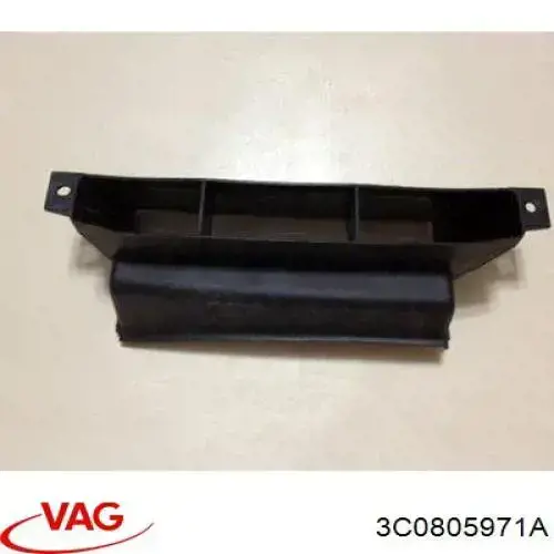 Do koszyka 3C0805971A VAG Wlot powietrza do filtra powietrza