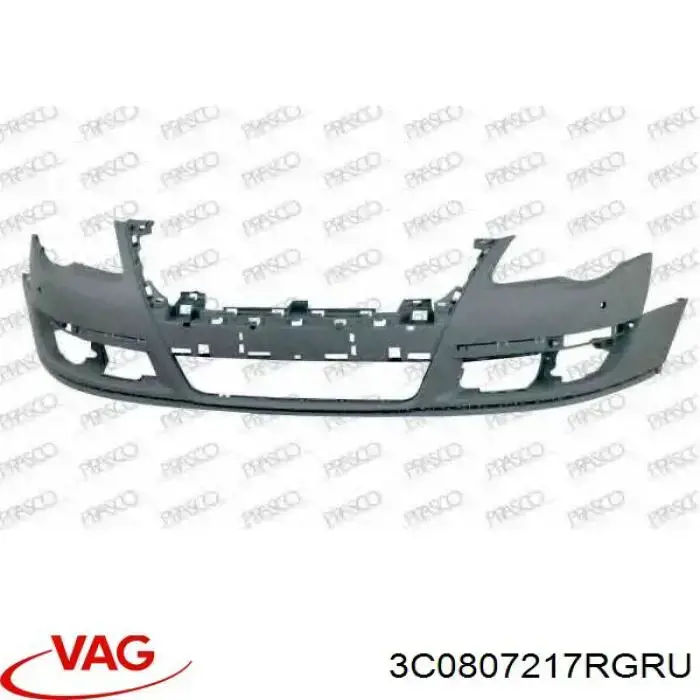 Zderzak przedni VAG 3C0807217RGRU cena, od 78,88 USD
