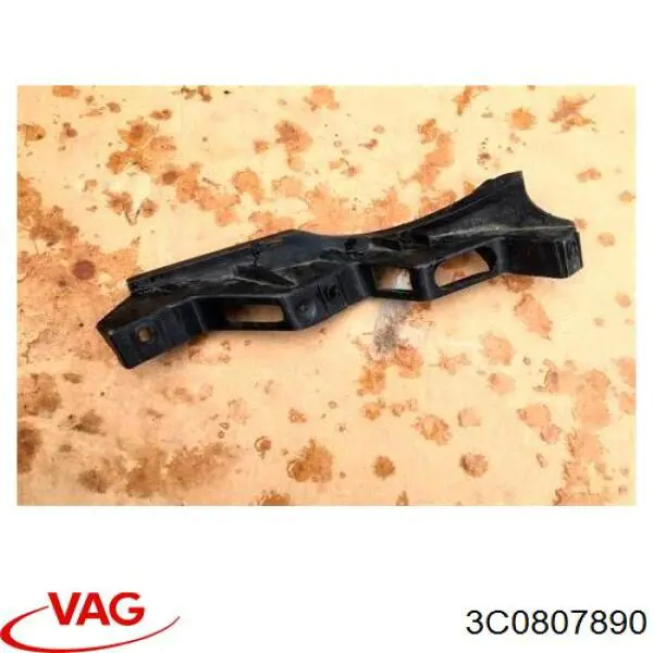 3C0807890 VAG Wspornik zderzaka przedniego prawy zewnętrzny