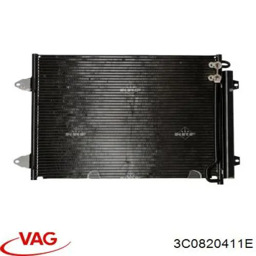 3C0820411E VAG Chłodnica klimatyzacji