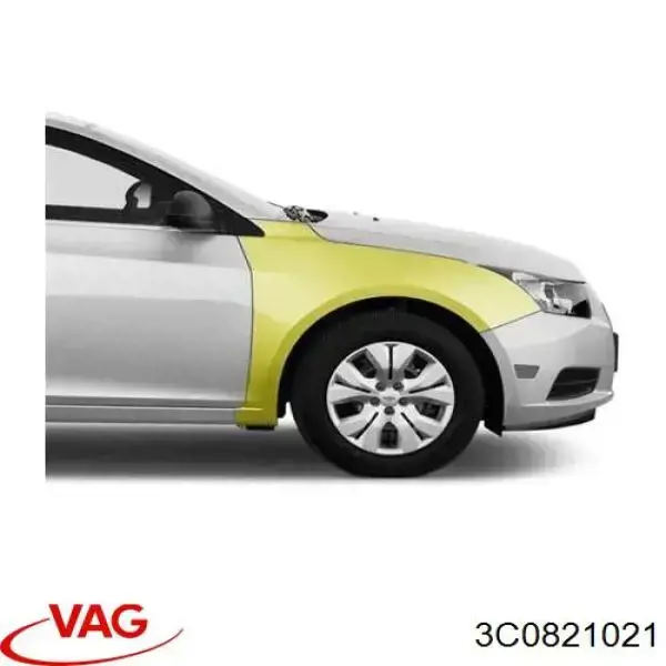3C0821021 VAG Błotnik przedni lewy