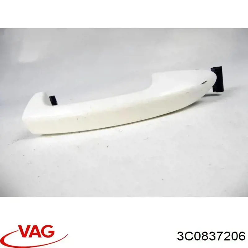 Klamka drzwi prawych przednia/tylna zewnętrzna VAG 3C0837206 cena, od 37,46 USD