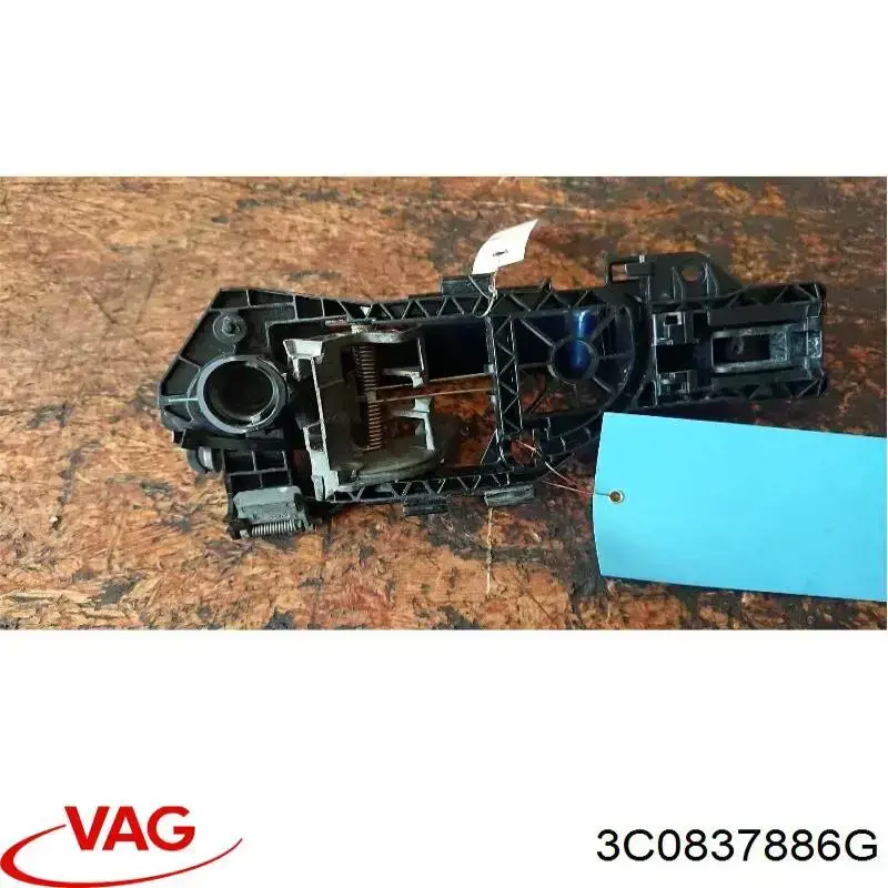 3C0837886G VAG Pałąk zewnętrznej klamki drzwi przednich prawej