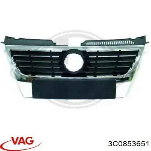 Atrapa chłodnicy VAG 3C0853651 cena, od 31,37 USD