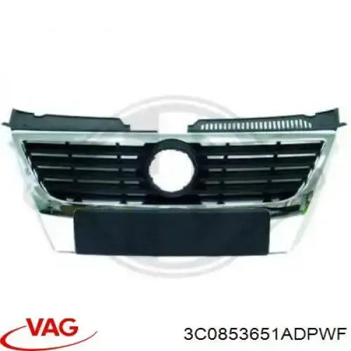 3C0853651ADPWF VAG Atrapa chłodnicy