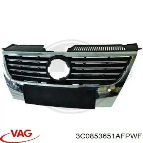 3C0853651AFPWF VAG Atrapa chłodnicy
