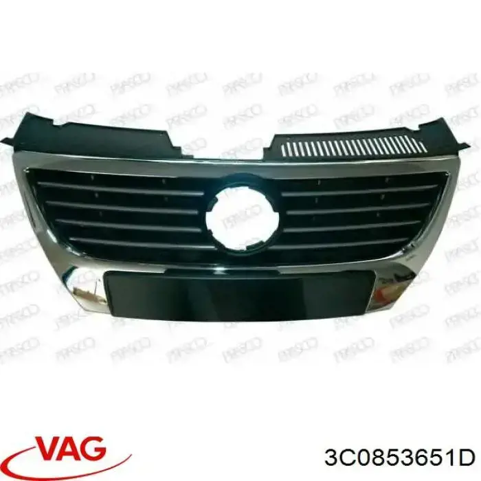 3C0853651D VAG Atrapa chłodnicy
