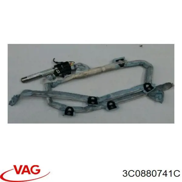 Poduszka powietrzna (AIRBAG) kurtyna boczna lewa VAG 3C0880741C cena, od 66,40 USD