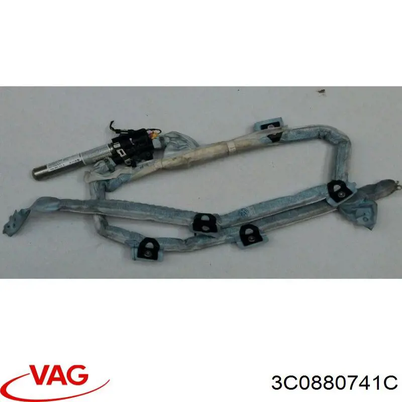 3C0880741C VAG Poduszka powietrzna (AIRBAG) kurtyna boczna lewa