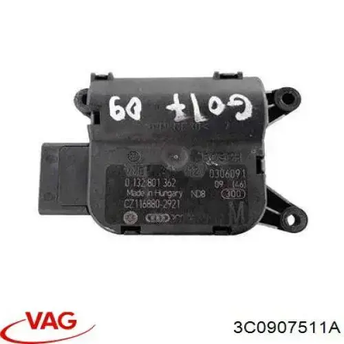 3C0907511A VAG Silniczek klapy nagrzewnicy