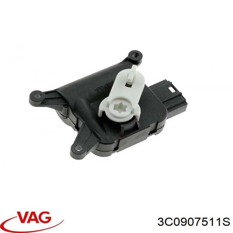Do koszyka 3C0907511S VAG Silniczek klapy nagrzewnicy