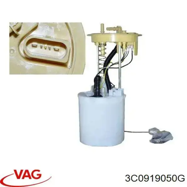 Moduł pompy paliwowej z czujnikiem poziomu paliwa VAG 3C0919050G cena, od 112,53 USD