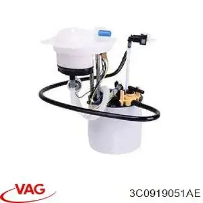 Moduł pompy paliwowej z czujnikiem poziomu paliwa VAG 3C0919051AE cena, od 108,51 USD