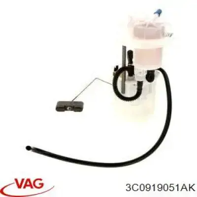Moduł pompy paliwowej z czujnikiem poziomu paliwa VAG 3C0919051AK cena, od 111,05 USD