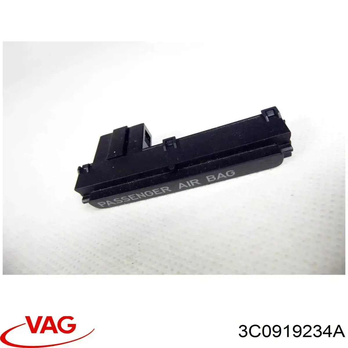 Przycisk wyłączający poduszki powietrzne AIRBAG VAG 3C0919234A cena, od 9,84 USD