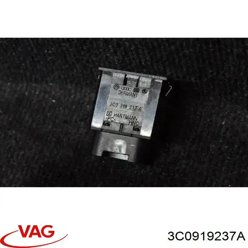 Przełącznik do dezaktywacji poduszki bezpieczeństwa pasażera VAG 3C0919237A cena, od 54,48 USD