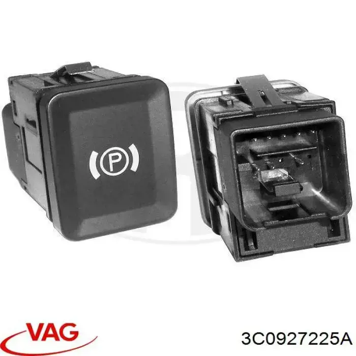 Przycisk elektromechanicznego hamulca postojowego (ręcznego) VAG 3C0927225A