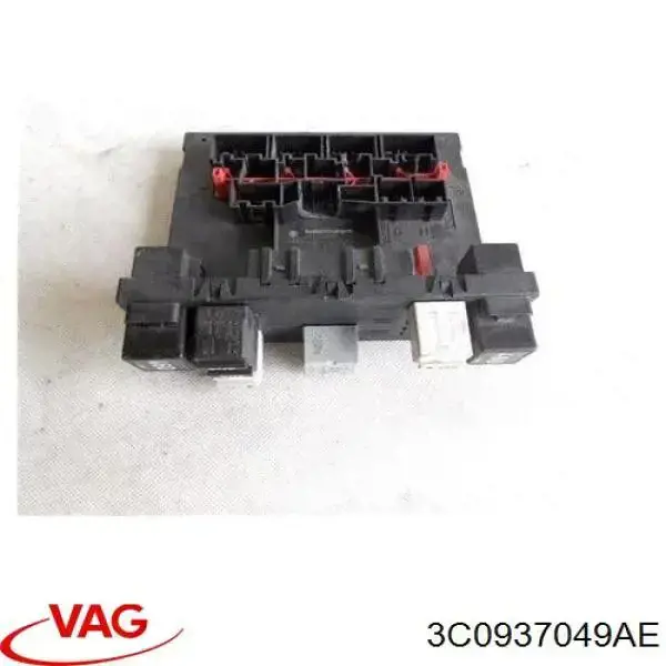 Sterownik instalacji elektrycznej wnętrza VAG 3C8937049AB cena, od 67,13 USD