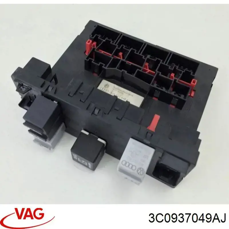 Sterownik instalacji elektrycznej wnętrza VAG 3C0937049AJ cena, od 67,13 USD