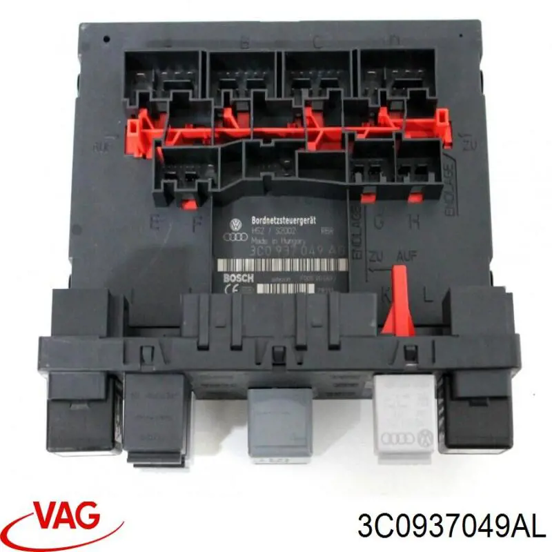 Sterownik instalacji elektrycznej wnętrza VAG 3C0937049AL cena, od 67,13 USD